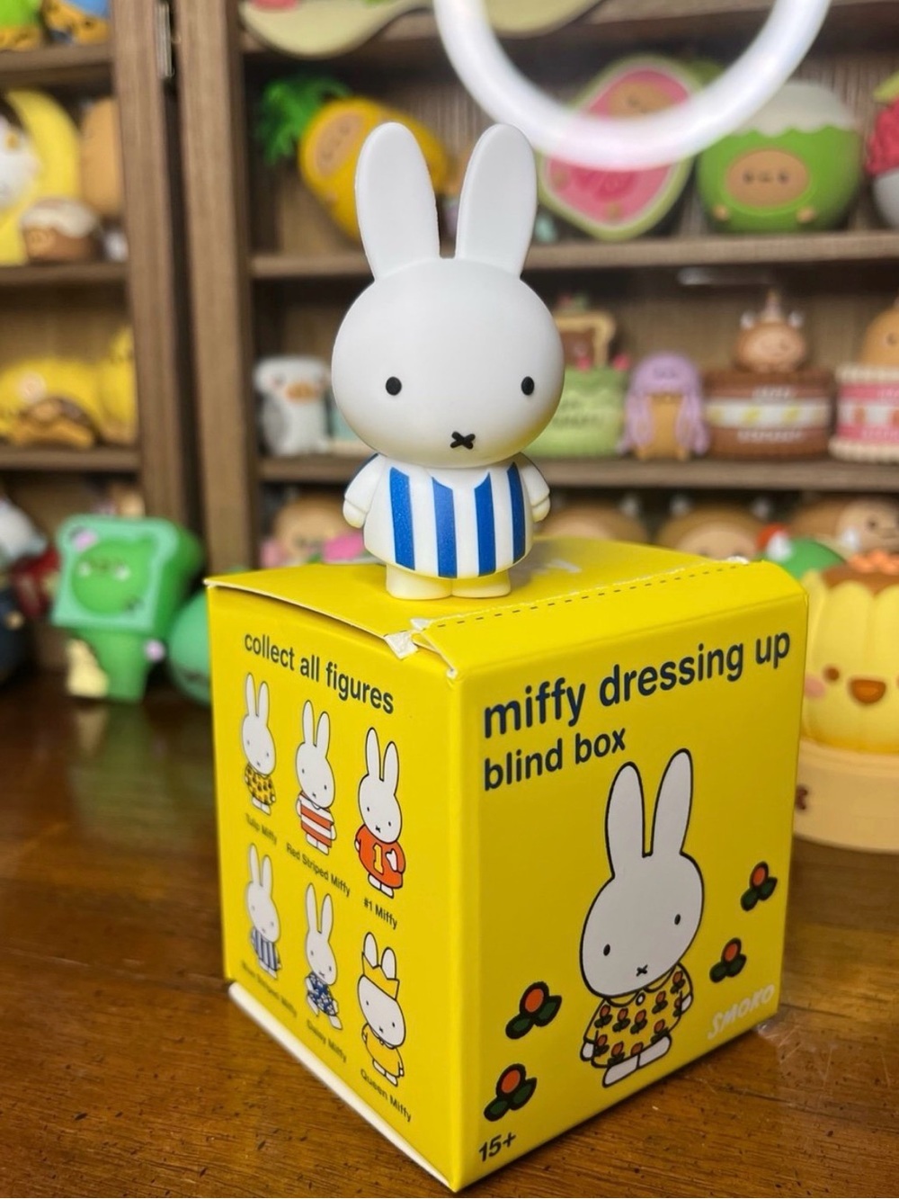 Smoko Miffy Dressing Up- Blue Striped Miffy